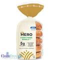 Hero Everything Bagels - keto bajgle proteinowe z ziarnami, tylko 5g węglowodanów netto