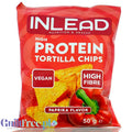 Inlead Protein Tortilla Chips Paprika - wegańskie paprykowe chipsy proteinowe 35% białka by InLead (inlead-protein-tortilla-chips-paprika-weganskie-paprykowe-chipsy-proteinowe-35-bialka)