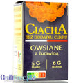 Malwa MiniSweet Ciastka Owsiane z Żurawiną - kruche ciasteczka bez cukru z żurawiną i kurkumą by Malwa (ciacha-bez-dodatku-cukru-owsiane-z-zurawina-150g)