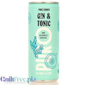 PURO Spirits Gin Tonic 0% - bezalkoholowy napój premium bez cukru ze stewią by PURO Spirits (gin-tonic-drink-bezalk-250-ml)