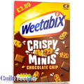 Weetabix Crispy Minis Chocolate Chip - pełnoziarniste płatki śniadaniowe z witaminami i żelazem by Weetabix (weetabix-crispy-minis-chocolate-chip)