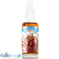 Aromat spożywczy Guiltfree Funky Flavors Sweet Caramel Glazed Apple w szklanej butelce z kroplomierzem