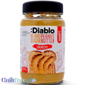 Słoik Guiltfree Diablo Peanut Butter Crunchy z chrupiącym masłem orzechowym 100% bez dodatku cukru i oleju palmowego