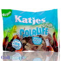 Guiltfree Katjes Sour Colalife wegańskie żelki o smaku kwaśnej coli z mniejszą zawartością cukru w opakowaniu 195g