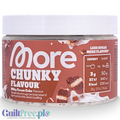 Guiltfree More Nutrition Chunky Flavour Milky Cream Cake w proszku o smaku ciasta z kremem w plastikowym słoiku