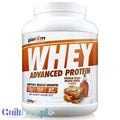 Guiltfree Per4M Whey Advanced Protein French Toast Maple Swirl powder tub, 2010g, featuring maple syrup and toast.