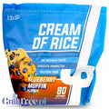 Opakowanie Guiltfree TBJP Cream of Rice o smaku muffinki jagodowej, bezglutenowy kleik ryżowy 2kg dla sportowców.