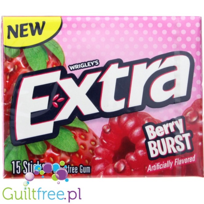Wrigley's Extra Berry Burst - raspberry-strawberry