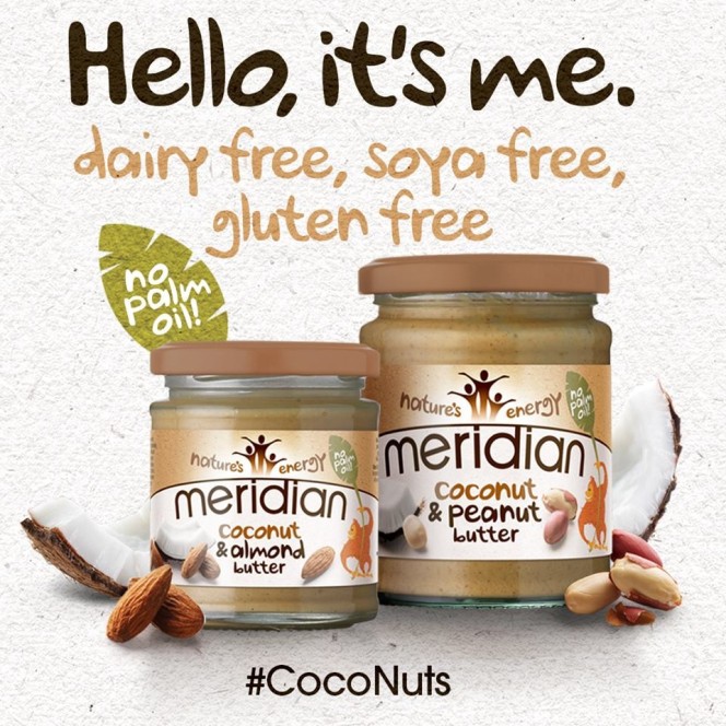 Meridian smooth coconut and almond butter