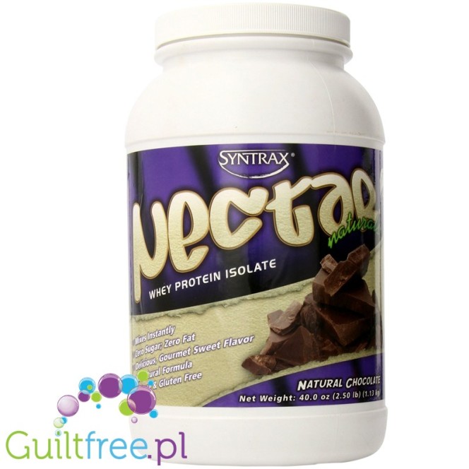 Syntrax Nectar Naturals Chocolate Flavored Whey Protein Isolate