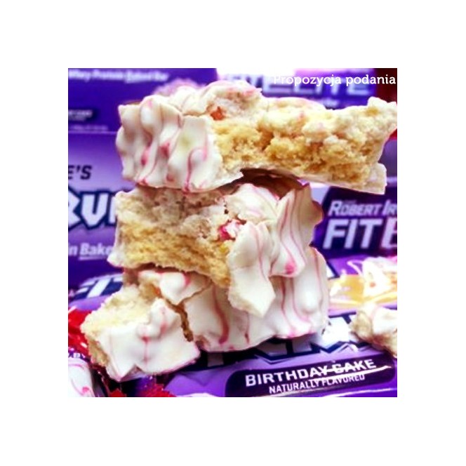 Fit Elite FortiFX Cookie Dough baton białkowy 21g białka & 2g cukru