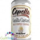 Capella Flavors Vanilla Custard Flavor Concentrate - Concentrated flavored food without sugar and fatty: vanilla cream