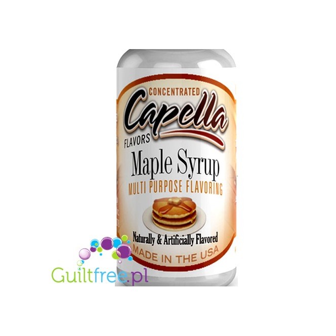 Capella Flavors Maple Syrup Flavor Concentrate - Concentrated sugar-free and fat-free food flavors: maple syrup