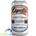 Capella Flavors Blueberry Cinnamon Crumble Flavor Concentrate - Concentrated sugar-free and fat-free food flavors: crisp berry w