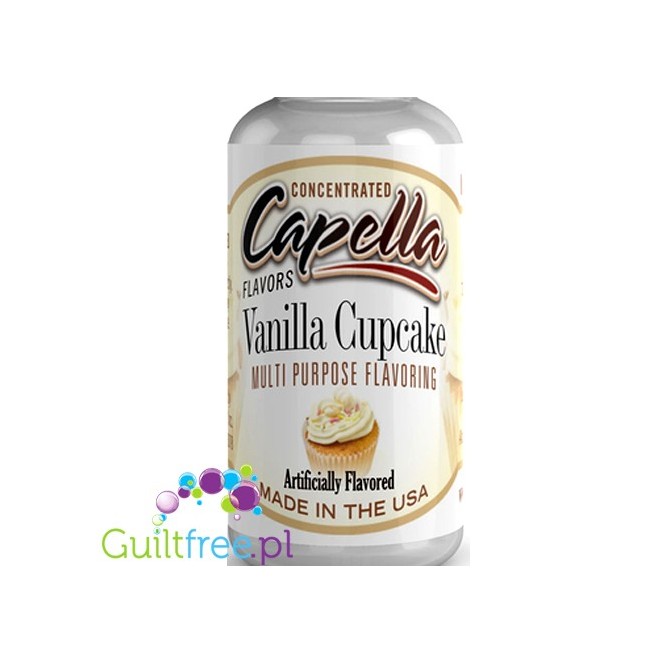 Capella Flavors Vanilla Cupcake Flavor Concentrate - Vanilla Cupcake Flavor Concentrate - Vanilla Cake with Cream