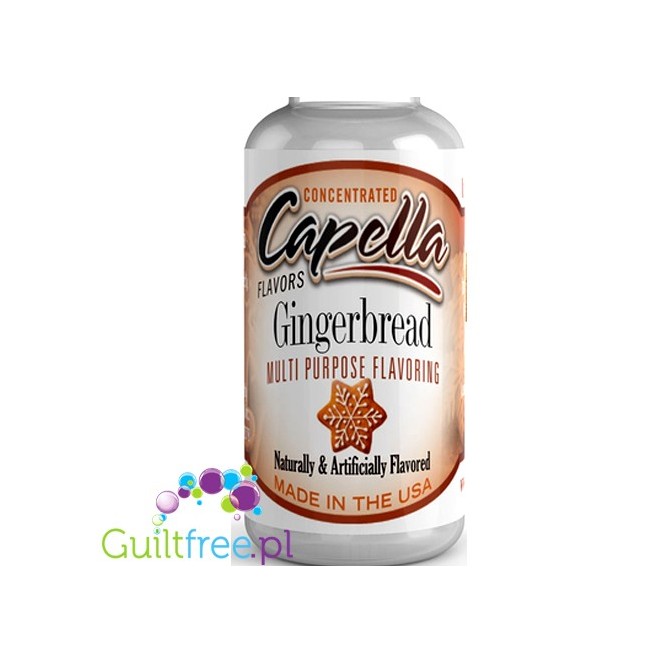 Capella Flavors Gingerbread Flavor Concentrate - Concentrated sugar-free and fat-free food flavor: gingerbread