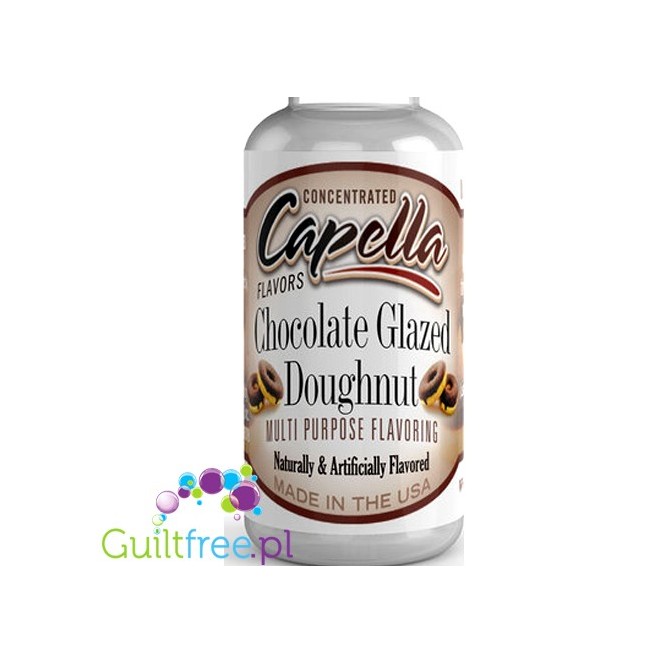 Capella Flavors Chocolate Glazed Donut Flavor Concentrate - Concentrated sugar-free and fat-free food flavors: chocolate donut