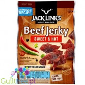 Jack Links Beef Jerky XL - słodko-pikantna suszona wołowina
