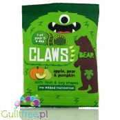 Bear Claws Gruszka & Dynia - przekąska 100% owoców & warzyw