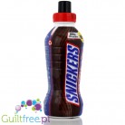 Snickers Protein Drink; chocolate and peanut flavor milk protein drink