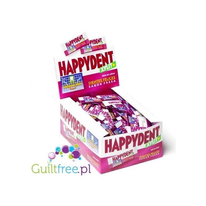 Happiness Strawberry flavored chewing gum