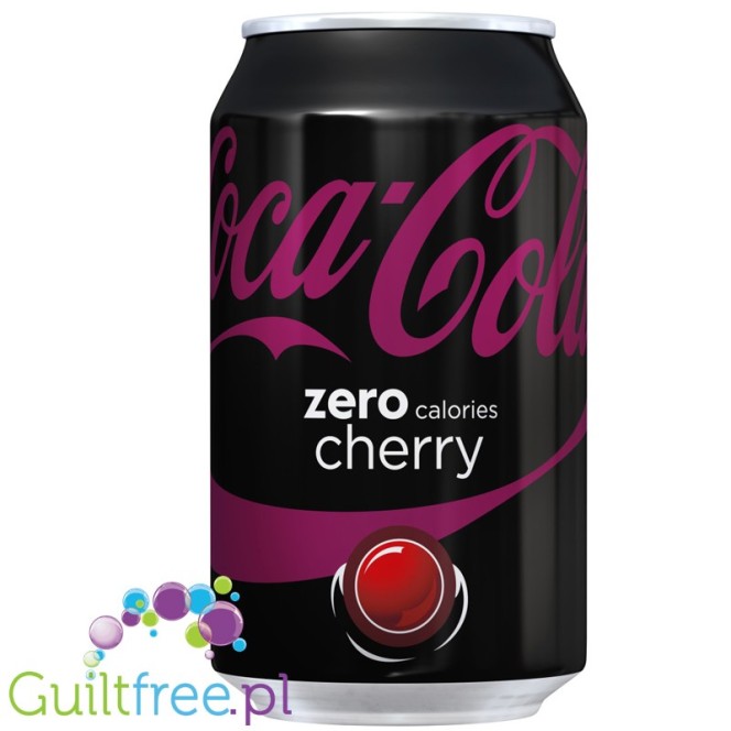 Coca Cola Cherry Zero UK version