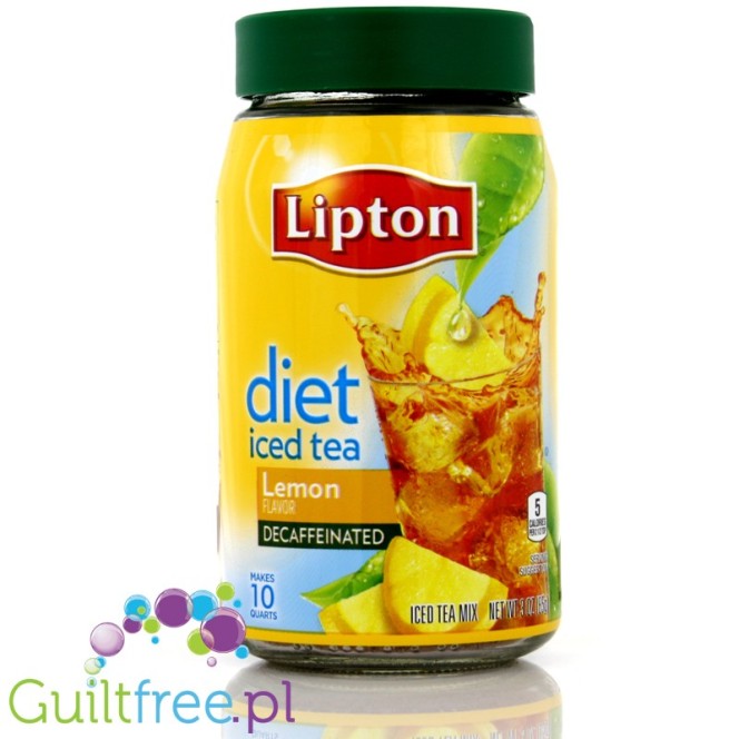 Lipton Ice Tea Zero Lemon - Ice Tea Cytrynowa bez Cukru
