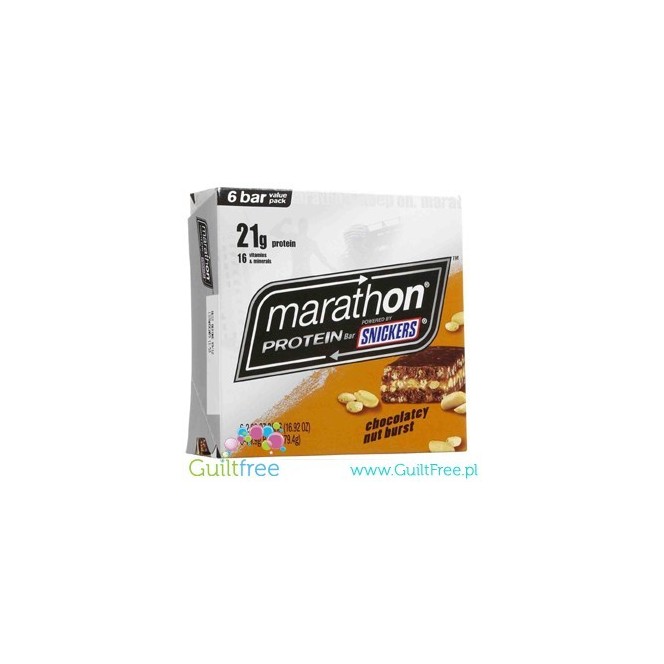 Marathon Protein Bar powered by Snickers