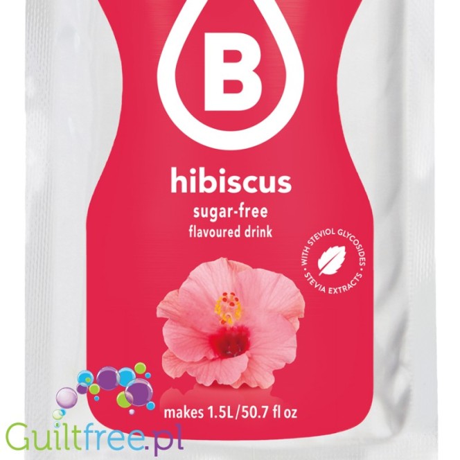 Bolero Instant Fruit Flavored Drink with sweeteners, Hibiscus