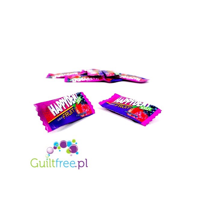 Happiness Xylit - sugar-free chewing gum flavored with forest fruits