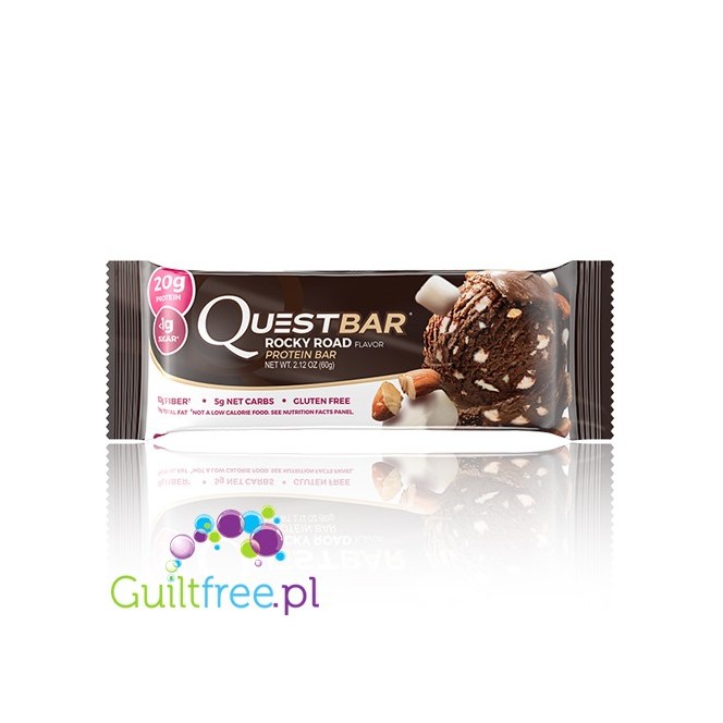 Quest Protein Bar Rocky Road Flavor
