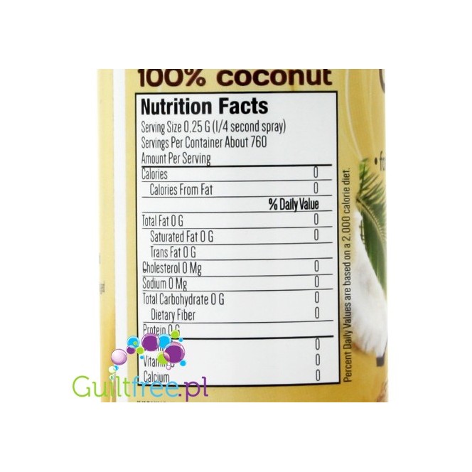 Best Joy Coconut Cooking Spray - olej kokosowy w spray'u do bezkalorycznego smażenia