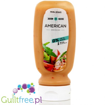 Body Attack American Dressing - American style salad dressing, contains sweeteners