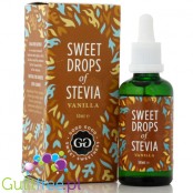 Good good sweet drops of stevia, vanilla flavor