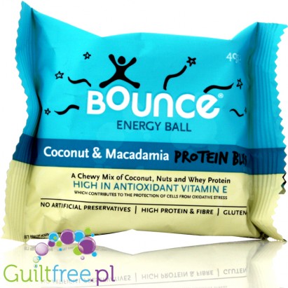 Bounce Energy Ball Coconut & Macadamia Protein Bliss