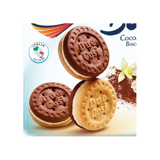 Galbusera Buoni Cosi - Cocoa cream whites