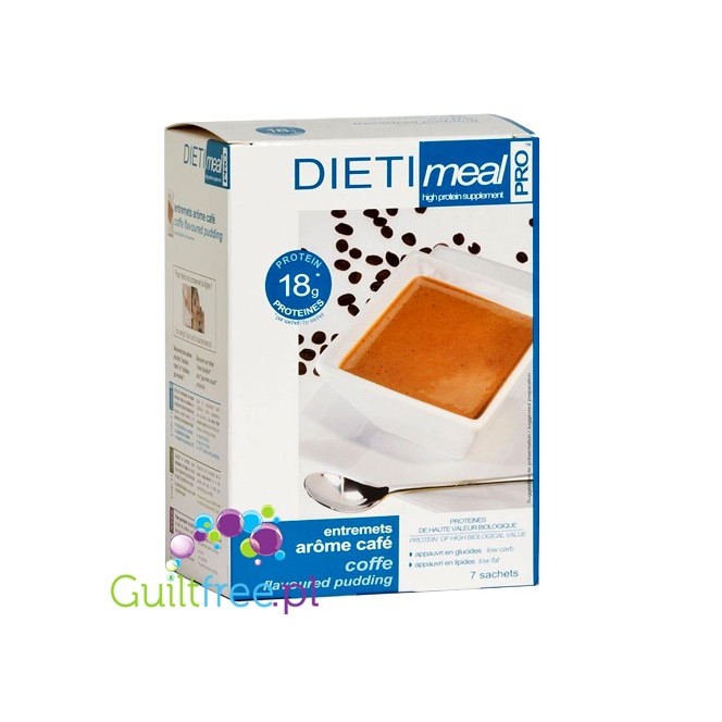 Dieti MealEntremets arôme cafe - high-protein pudding with a coffee flavor