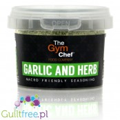 The Gym Chef Garlic and Herb przyprawa bez soli i glutaminianu