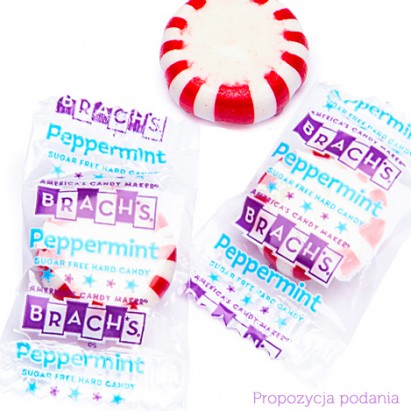 Brach's Peppermint Star Brites miętowe cukierki bez cukru