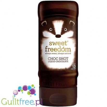 Sweet Freedom Choc Shot Liquid Chocolate - A chocolate sauce based on cocoa fruit extracts