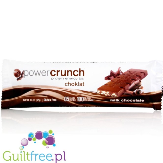Power Crunch Protein Energy Bar BNRG Choklat, Milk Chocolate
