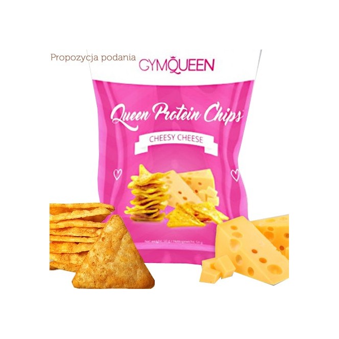 GymQueen Protein Chips Cheesy Cheese