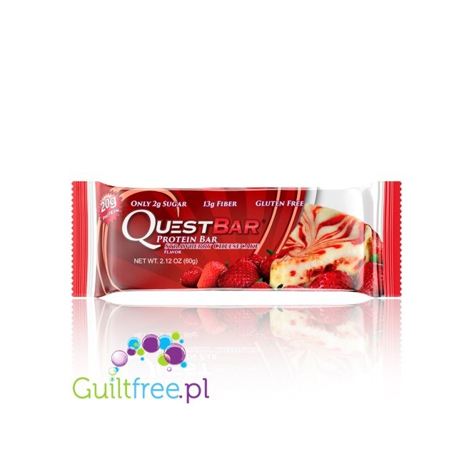 Quest Bar Protein Bar Natural Protein Bar Strawberry & Cheescake