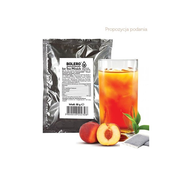 Bolero Drink Instant Fruit Flavored Drink with sweeteners Ice Tea Peach