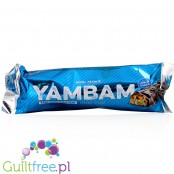YamBam 33% High Protein Coconut Peanut Protein Bar with Milk Chocolate Coating