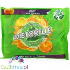 Gum Candies With Sweeteners Orange And Lemon Flavors - Gluten-free orange-lemon jelly candies without sugar, contain sweeteners