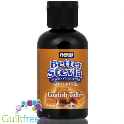 Now Better Stevia English Toffee