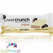 Power Crunch proteinowy baton Ciasteczka z Kremem 14g białka / niskie IG