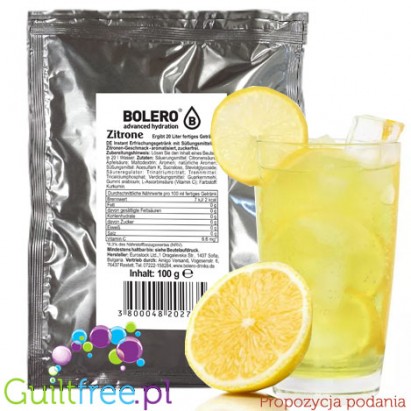 Bolero Drink Instant Fruit Flavored Drink with sweeteners Lemon 