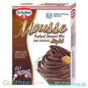 Dr. Oetker Mousse Dark Chocolate Instant dessert mix